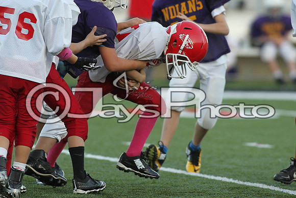 Poyen @ Glen Rose Peewee Football 10-19-2015 (©Justin Manning) JWM_0294