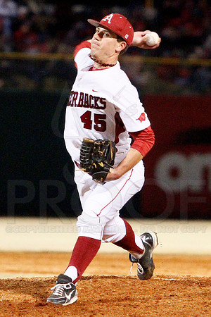 Miss Valley State @ Arkansas Baseball 3-27-13 (© Justin Manning) JWM0285