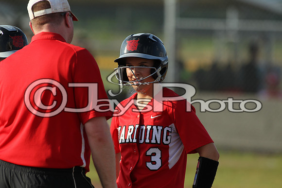 Glen Rose vs Harding Academy softball (Regionals) 5-8-2015 (©Justin Manning) JWM_0155