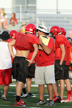 Harmony Grove Football Team Camp (Practice) 7-15-2014 (©Justin Manning) JWM_326