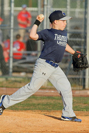Thunder vs. A's 9-10 year old baseball 4-22-2014 (© Justin Manning) JWM_0064
