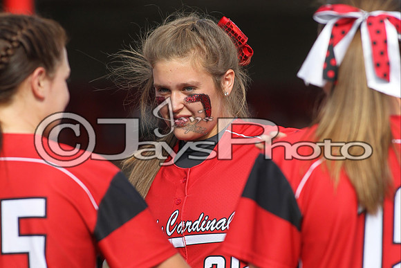 Bauxite @ Harmony Grove softball 4-21-2015 (©Justin Manning) JWM_0089