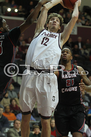 Louisiana Lafayette @ Arkansas-Little Rock Men's Basketball 1-7-2016 (©Justin Manning) JWM_0091