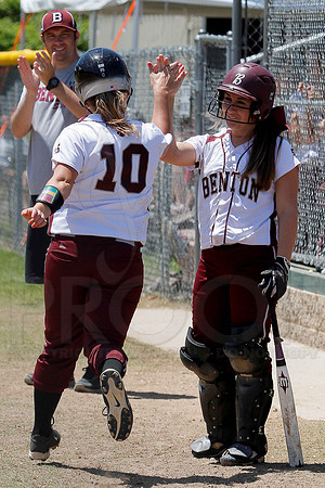 Benton vs. Mountain Home 6A State Softball Playoffs 5-11-13 (© Justin Manning) JWM0244