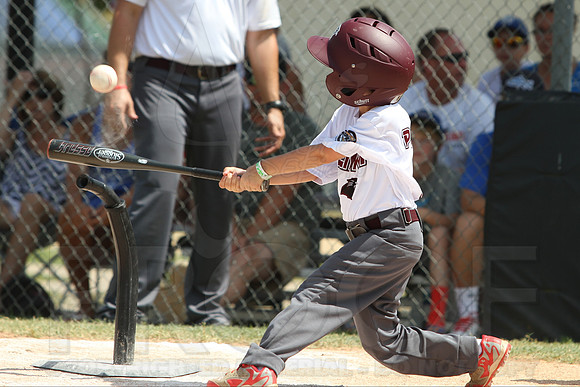 Benton vs. Mountain Home 5-6 year old All Stars 7-12-2014 (©Justin Manning) JWM_028