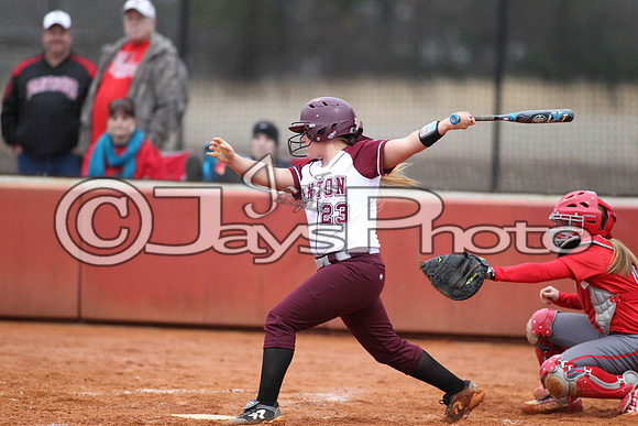 Cabot @ Benton Softball 3-10-2015 (©Justin Manning) JWM_0304