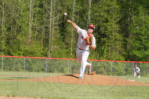 Mayflower @ Glen Rose baseball (Senior Night) 4-22-2014 (© Justin Manning) JWM_0296