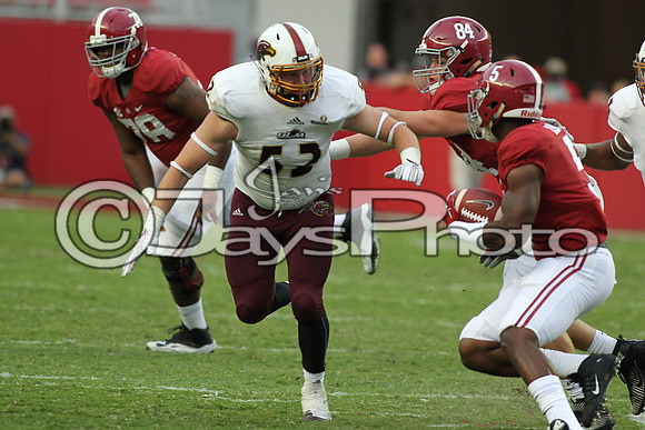 University of Louisiana-Monroe @ Alabama 9-26-2015 (©Justin Manning) JWM_0641