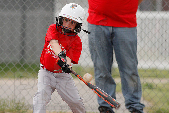 Phillies vs. Razorbacks 5-6 year old baseball 4-3-2014 (© Justin Manning) JWM_0086