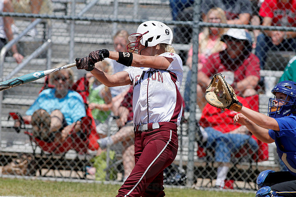 Benton vs. Mountain Home 6A State Softball Playoffs 5-11-13 (© Justin Manning) JWM0019