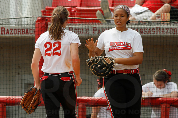 4A State Finals Softball Mena vs. Brookland 5-24-2014 (© Justin Manning) JWM_0240