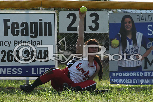 Glen Rose vs Harding Academy softball (Regionals) 5-8-2015 (©Justin Manning) JWM_0163