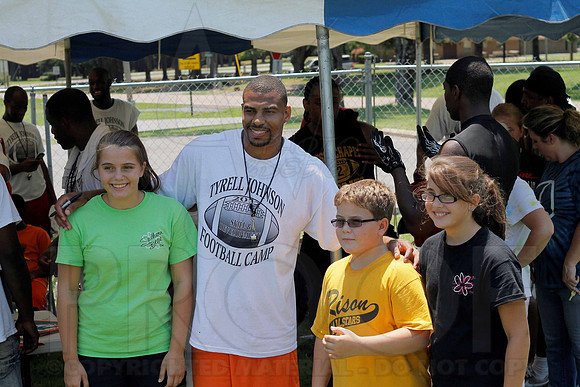 Tyrell Johnson Football Camp 7-20-12 (Justin Manning)417