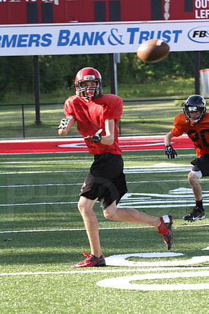 Harmony Grove Football Team Camp (Practice) 7-15-2014 (©Justin Manning) JWM_091