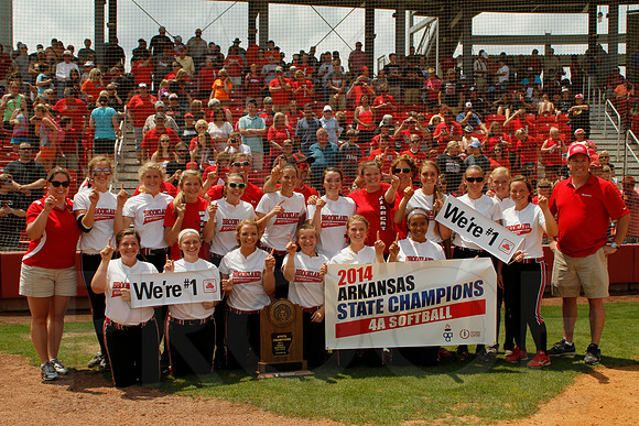 4A State Finals Softball Mena vs. Brookland 5-24-2014 (© Justin Manning) JWM_0521