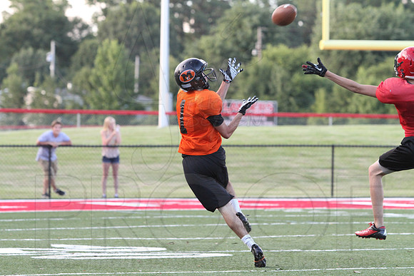 Harmony Grove Football Team Camp (Practice) 7-15-2014 (©Justin Manning) JWM_338