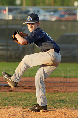 Thunder vs. A's 9-10 year old baseball 4-22-2014 (© Justin Manning) JWM_0097