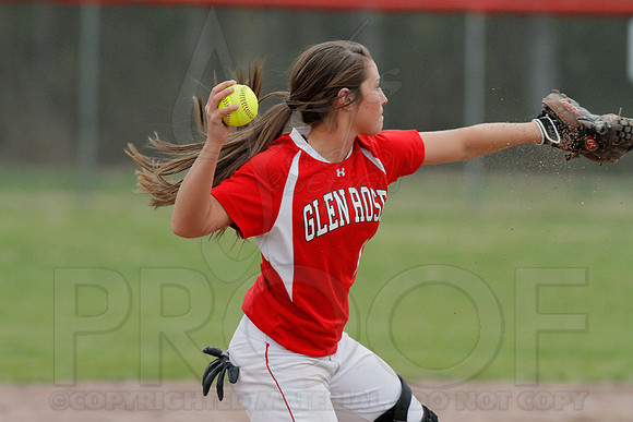 Harmony Grove @ Glen Rose softball 3-31-2014 (© Justin Manning) JWM_0051
