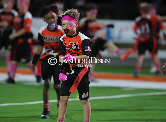 Malvern Cubs Orange vs. Malvern Cubs Black 3rd grade flag football 10-15-24_JWM_0183