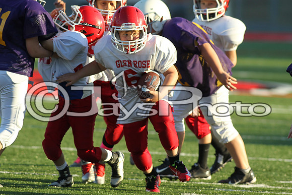 Poyen @ Glen Rose Peewee Football 10-19-2015 (©Justin Manning) JWM_0054