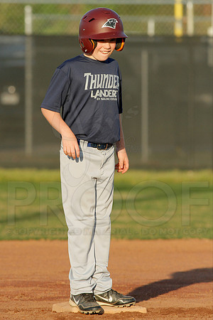 Thunder vs. A's 9-10 year old baseball 4-22-2014 (© Justin Manning) JWM_0051