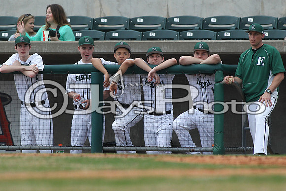 Harmony Grove vs. Episcopal Baseball (Dickey Stephens Park) 4-2-2015 (©Justin Manning) JWM_0136