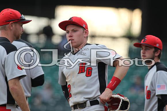 Harmony Grove vs. Episcopal Baseball (Dickey Stephens Park) 4-2-2015 (©Justin Manning) JWM_0246