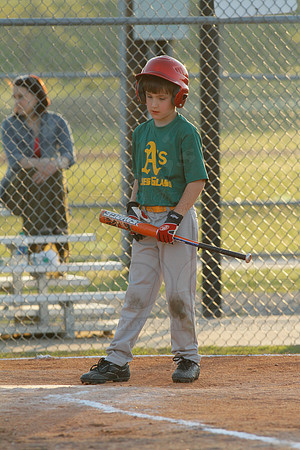 Thunder vs. A's 9-10 year old baseball 4-22-2014 (© Justin Manning) JWM_0112