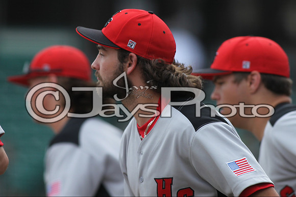 Harmony Grove vs. Episcopal Baseball (Dickey Stephens Park) 4-2-2015 (©Justin Manning) JWM_0074