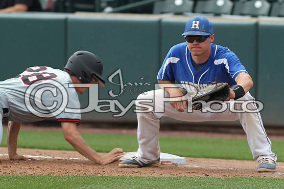 5A State Baseball Finals Harrison vs. White Hall 5-23-2015 (©Justin Manning) JWM_0170