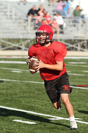 Harmony Grove Football Team Camp (Practice) 7-15-2014 (©Justin Manning) JWM_085