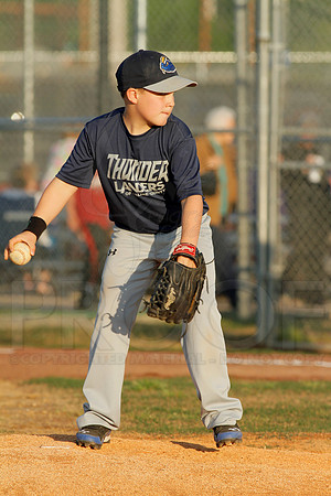 Thunder vs. A's 9-10 year old baseball 4-22-2014 (© Justin Manning) JWM_0073