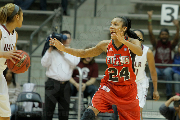 Arkansas State @ UALR Women's Basketball 3-1-2014 (© Justin Manning) JWM_0099