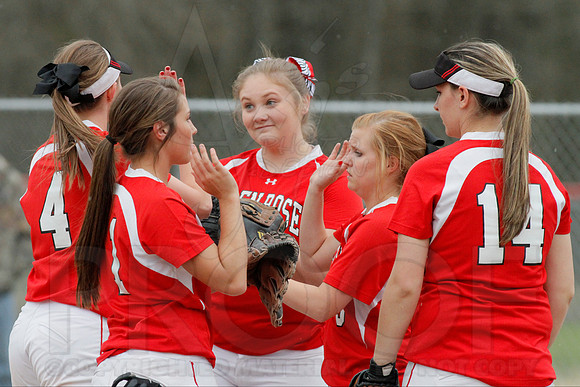 Harmony Grove @ Glen Rose softball 3-31-2014 (© Justin Manning) JWM_0069