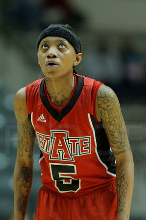 Arkansas State @ UALR Women's Basketball 3-1-2014 (© Justin Manning) JWM_0562