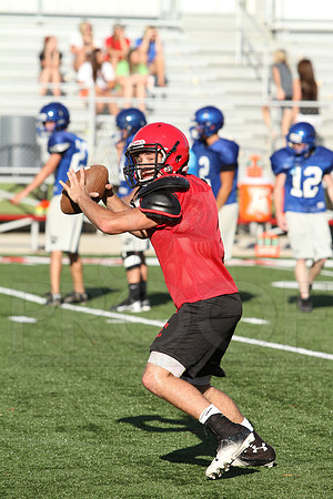 Harmony Grove Football Team Camp (Practice) 7-15-2014 (©Justin Manning) JWM_087