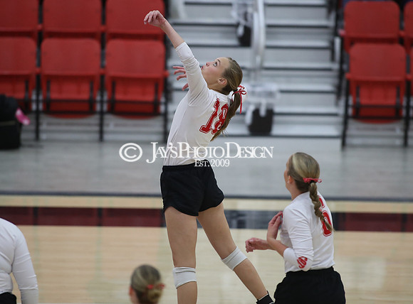 Cossatot River vs. Harding Academy (3A Volleyball South Regional Tournament) 10-22-24_JWM_0107