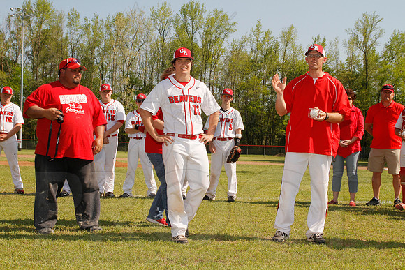 Mayflower @ Glen Rose baseball (Senior Night) 4-22-2014 (© Justin Manning) JWM_0024
