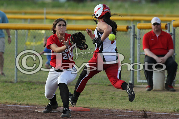 Glen Rose vs Harding Academy softball (Regionals) 5-8-2015 (©Justin Manning) JWM_0213