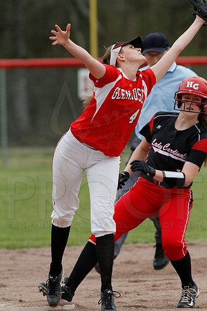 Harmony Grove @ Glen Rose softball 3-31-2014 (© Justin Manning) JWM_0042