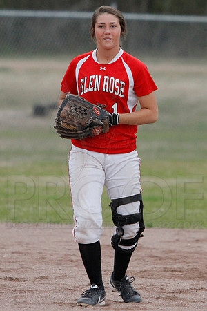 Harmony Grove @ Glen Rose softball 3-31-2014 (© Justin Manning) JWM_0127