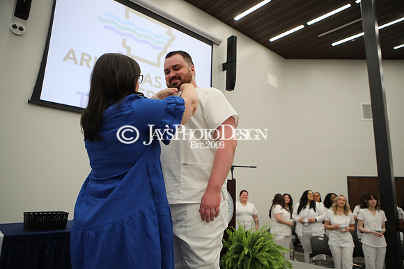 Arkansas State University Three Rivers Health Sciences' Pinning Ceremony (LPN & RN) 5-9-24_JWM_0495