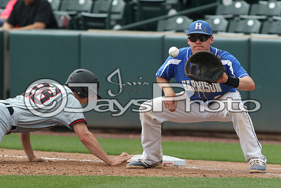 5A State Baseball Finals Harrison vs. White Hall 5-23-2015 (©Justin Manning) JWM_0169