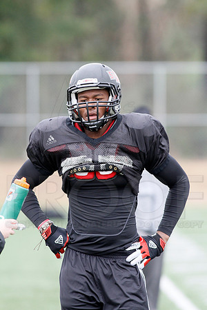 Arkansas State GoDaddy Bowl Practice 1-2-14 (©Justin Manning) JWM_0027