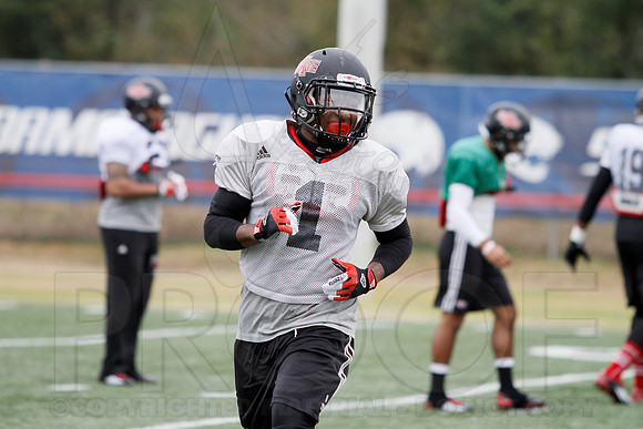 Arkansas State GoDaddy Bowl Practice 1-2-14 (©Justin Manning) JWM_0320