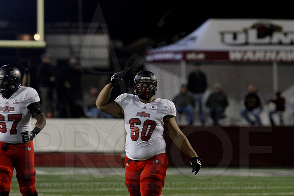 Arkansas State @ ULM  11-9-13 (©Justin Manning) JWM_0459