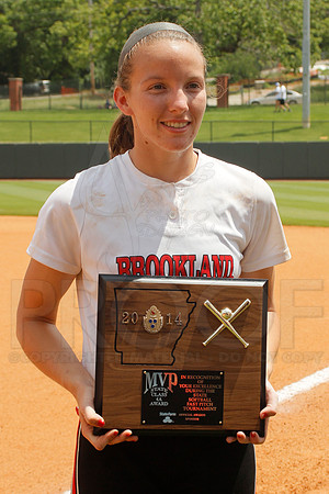 4A State Finals Softball Mena vs. Brookland 5-24-2014 (© Justin Manning) JWM_0536