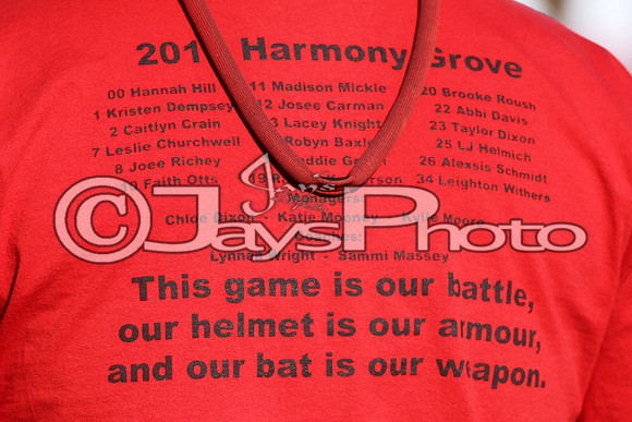 Harmony Grove @ Benton softball 4-16-2015 (©Justin Manning) JWM_0339