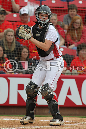 4A State Softball Finals Bauxite vs. Mena 5-22-2015 (©Justin Manning) JWM_0484