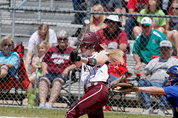 Benton vs. Mountain Home 6A State Softball Playoffs 5-11-13 (© Justin Manning) JWM0014